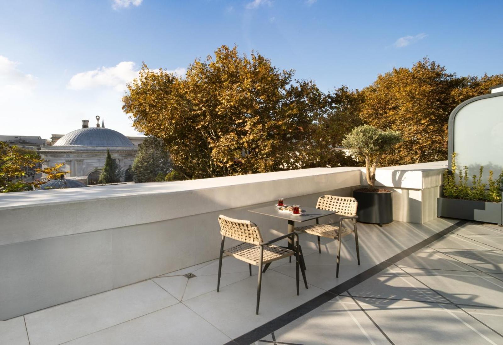 Bentley Hotel Old City-Special Class اسطنبول المظهر الخارجي الصورة Roof terrace